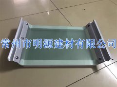 江苏FRP钢收边采光瓦 玻璃钢金属边防腐瓦